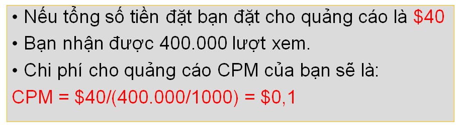 CPA, CPC, CPM là gì?