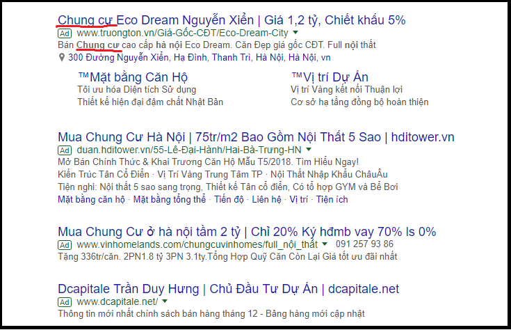 12 vấn đề cần lưu ý khi tối ưu mẫu Quảng Cáo Google Adwords