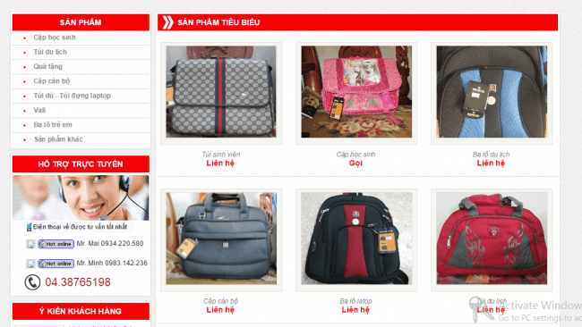 14_3 web san pham nen co ho tro online cho nguoi dung