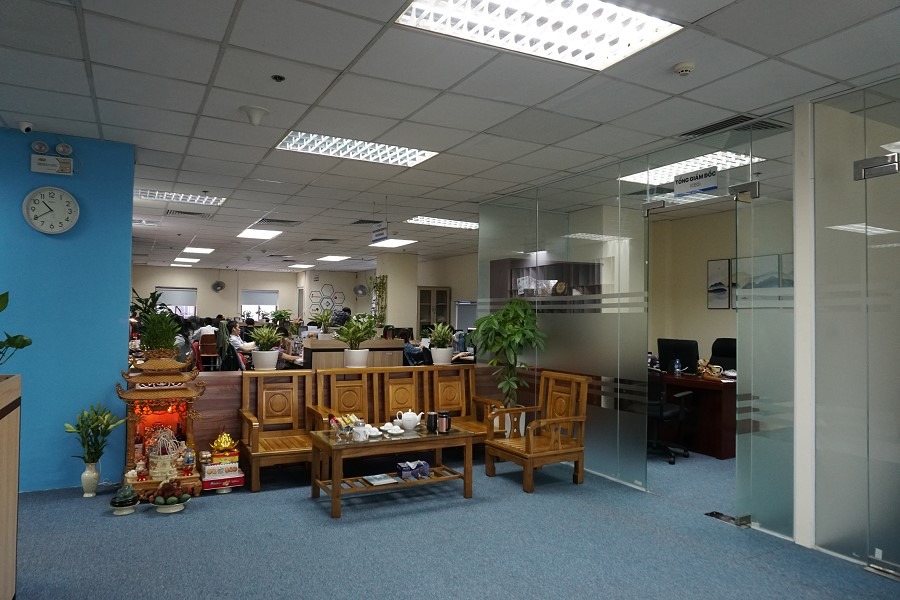 cho thuê văn phòng dịch vọng hậu